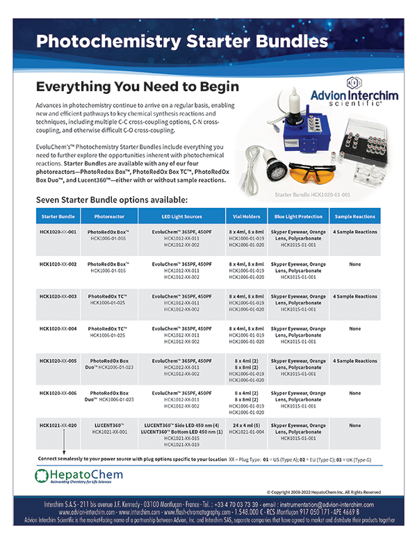 Cat_Photochemistry_Starter_Bundle_Hepatochem_Advion_Interchim_Scientific_0424